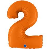 Цифра "2" -  Оранжевая пастель /Grabo 1207-5383 
