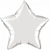 Звезда металлик серебро 19" (Анаграм)/1204-0051