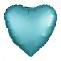 Сердце фольга Тиффани 45 см с гелием