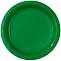 Тарелка зеленая 17 см. 6 шт. 1502-6209