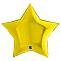 36" Звезда металлик Желтая (Grabo)/1204-1273