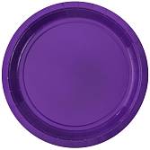 Тарелка фиолетовая 23 см. 6 шт. 1502-6200