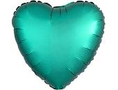 Сердце Сатин Jade ( тиффани ) 18" (Анаграм) / 1204-0630