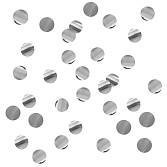 Конфетти для шаров "Круги серебро" 1 см 500 гр. 415004