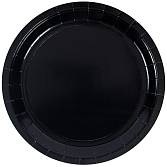 Тарелка черная 23 см. 6 шт. 1502-6090