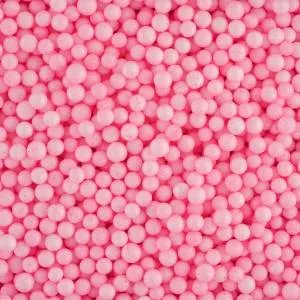 Шарики пенопласт. ярко-розовые 6-8 мм 10 гр./ 1501-7072