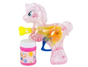 Игрушка с мыльными пузырями Единорог светящ / 1504-0563