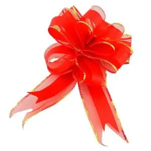 Бант-шар 50 мм. красный/1705030