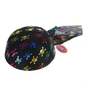 Бандана  пиратская "Черепа цветные"1020614