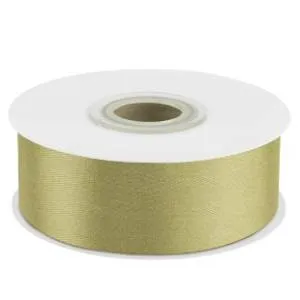 Лента атлас авокадо 25 мм*22,85 м