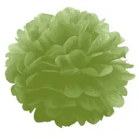 Помпон из бумаги 16 см. (трава)