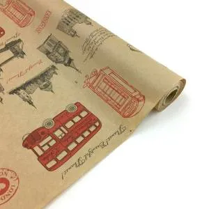 Крафт-бумага "Лондон" 70 см*10 м.