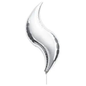 Зигзаг серебро 19"