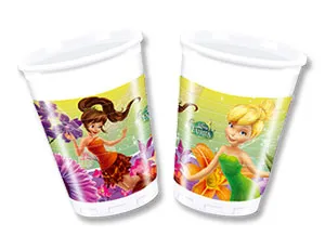 Стаканы пластиковые "Феи магия" 200 мл 8 шт.