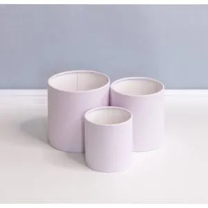 Коробка цилиндр 18*18 см. "Лилия" без крышки