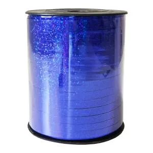 Лента голография 5 мм*400м Голубая/195037