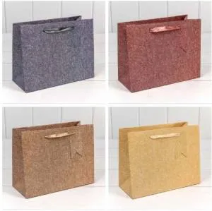 Пакет подарочный 23*18*10 см. "Премиум" (микс) / 000155ЕА