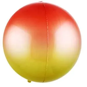 Сфера 3D Красный/Желтый градиент 22" (Китай)/ 190434RY