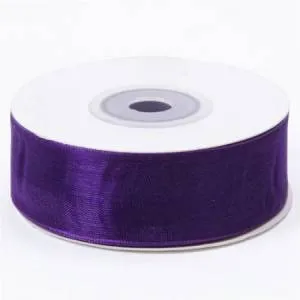 Лента Шифон 2,5 см.*22,85 м. Фиолетовая / 4887107