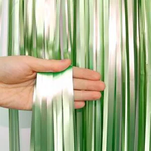 Занавес "Дождик" матовый ЛАЙМ 3м*1м (Китай) 1707232