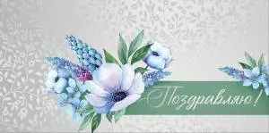 Конверт "Империя поздравлений" 41069