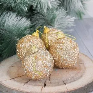 Набор шаров d-6 см. "Золото" 2356938