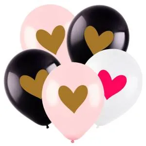 12" Сердце золотое, пастель (Турция) 8122063