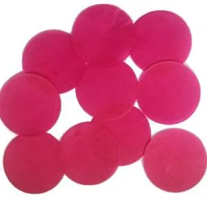 Конфетти для шаров "Круг розовый" d=4,2 см., 50 гр.