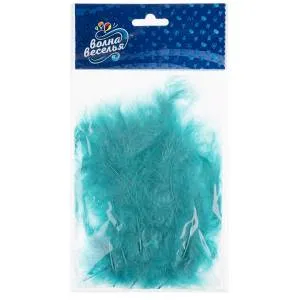 Набор перьев (тиффани) 12-15 см, 30 шт. / 6015548