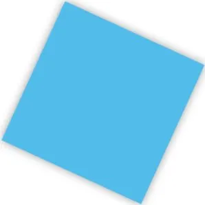 Салфетки 25*25 см "Делюкс" Голубые/20 шт (Колумбия)