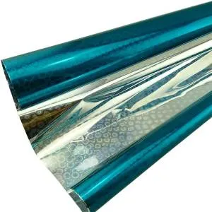 Пленка голография БИРЮЗОВАЯ 70 см*7,5 м.