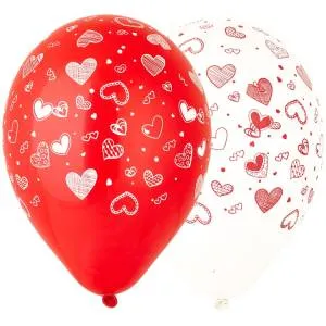 Сердечки паст/крист 12" Ит 1103-1590