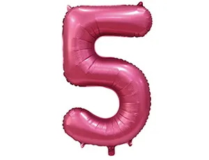 Цифра "5" - Гранат Сатин в упак/ Китай 1207-3286