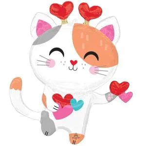 Кот с сердцами-антенками (Анаграмм) / 1207-6111