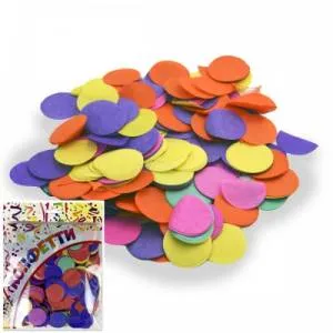 Конфетти для шаров "Круги Бумага Ассорти" 100 гр.