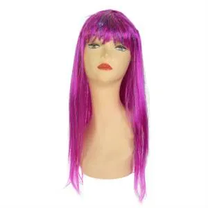 Парик "Блеск" фуксия/ 3467285