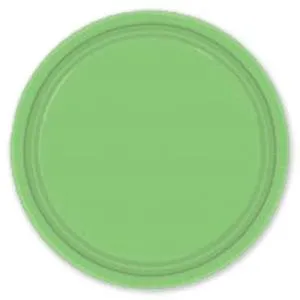 Тарелка светло-зеленая 17 см. 8шт. 1502-1110