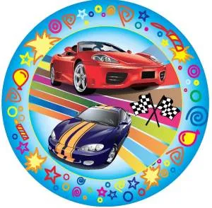 Тарелки 18 см. "Веселуха" Тачки