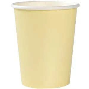 Стакан пастель Желтый 250 мл 6 шт / 1502-4911