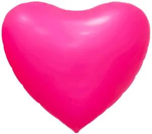 63" Сердце фуше, сатин (Китай) / 26935