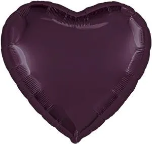 36" Сердце Темная вишня (Россия) 