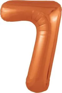 Цифра 7 - 40" Slim Папайя  (Россия) 