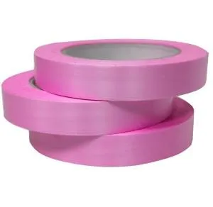 Лента простая 2*50y. Ярко-розовый-Р2007