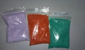 Песок цветной в пакете, гр.