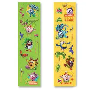 Наклейки "Смешарики легенда" 8 листов