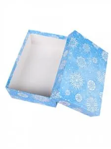 Коробка Снежинки 34*22*7мм/Кор-1810