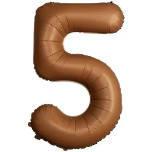 Цифра "5" - SLIM Choco Brown / Flexmetal 1207-6048