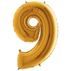 Цифра "9" - золото/MD