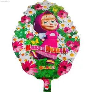 Шар 28" Маша и медведь