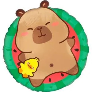 23" Капибара с утенком / Китай 26915